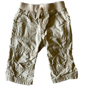 Little 77 khaki pants size 3-6 months